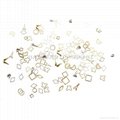 Nail Art Metal Stud Circle Rings Accessories for Decoration (D51)
