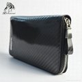  twill high end carbon fiber TPU Men's coated Clutches new style for Men Longbag 1
