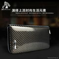  twill high end carbon fiber TPU Men's coated Clutches new style for Men Longbag 4