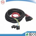 wire harness with waterproof connector 1