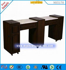 fashion nail kiosk used manicure table