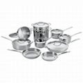 Cuisinart Chef's Classic 77-17 17-piece cookware set