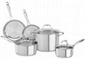 KitchenAid 8-Piece Cookware Set KCSS10LS