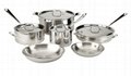All-Clad - Stainless Steel Cookware Set,