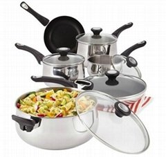 78649 Farberware New Traditions 14-Piece Cookware Set