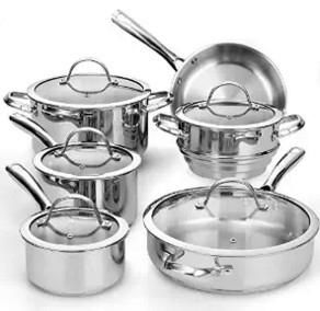 cook standard impact bonding cookware set