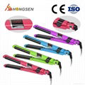 Hot sale in Europe High-grade 1inch titanium power cord flat iron HS-028