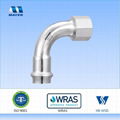 Stainless Steel Elbow 90 degrees with