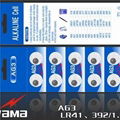 AG3 Alkaline Button Cell Battery