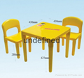 ISO 9001:2008 good quality children table chair sets