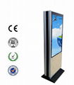 55inch double side WIFI Touch screen 55 inch lcd advertising display 2