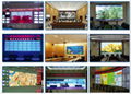 5x5pcs 46 Inch HD 4K Narrow Bezel LCD Video Wall  TV wall  1