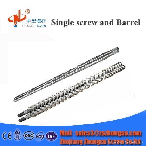 PVC/PP film plastic extruder parallel twin screw and barrel