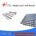 Single Screw and Barrel for Rubber Extruder Machine Manufacturer