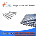 Single Screw and Barrel for Rubber Extruder Machine Manufacturer