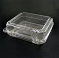 Custom disposable plastic food container