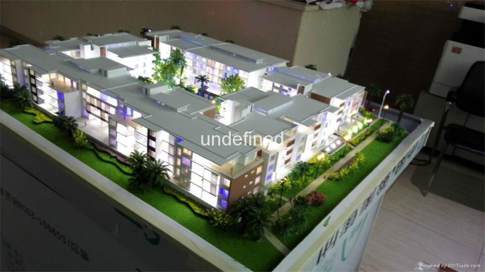 3d printing of building model ,residential home house building model 5