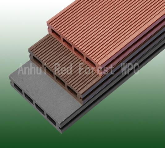 recyclable vinyl WPC Decking Board
