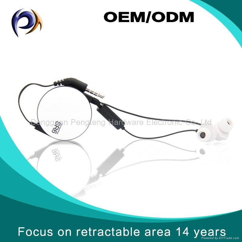 Save 30% Earbuds Reatractable In ear Noice Isolating Headphones with Microphone  2