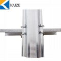 Galvanized light gauge steel metal frame furring channel system hat c channel 