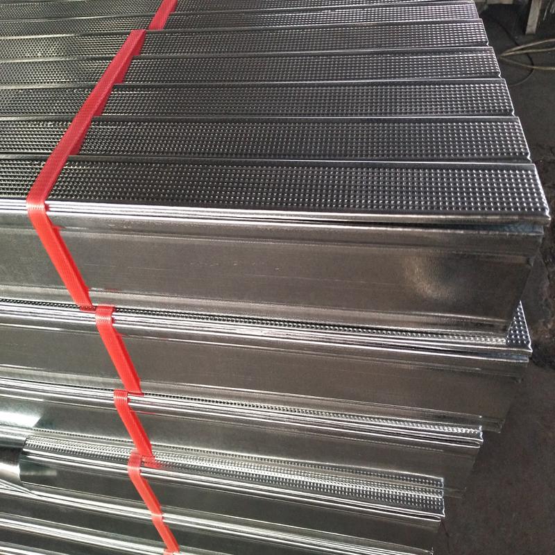 High quality galvanized steel partition wall/ drywall metal studs and tracks 4