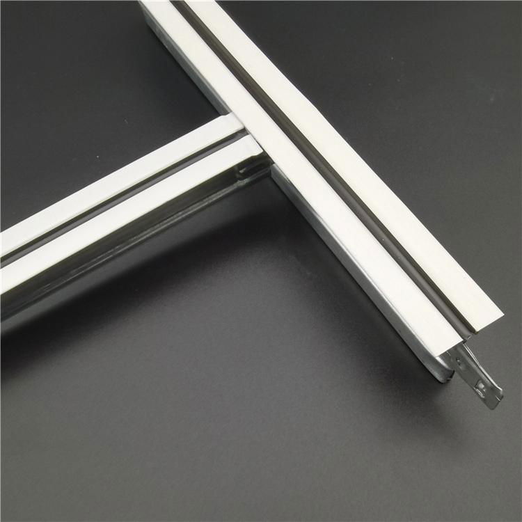 2021 good quality black line groove ceiling t grids suspended ceiling grid t bar