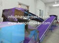 Steel Wire Hanger Plastic PE Powder Coating Machine