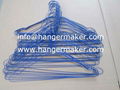 Laundry PE Powder Coated Wire Hanger for Sale