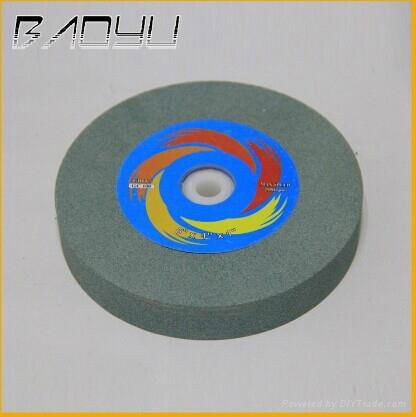 Flexible Hole Silcon Carbide Green Silicon Carbide Grinding Wheel