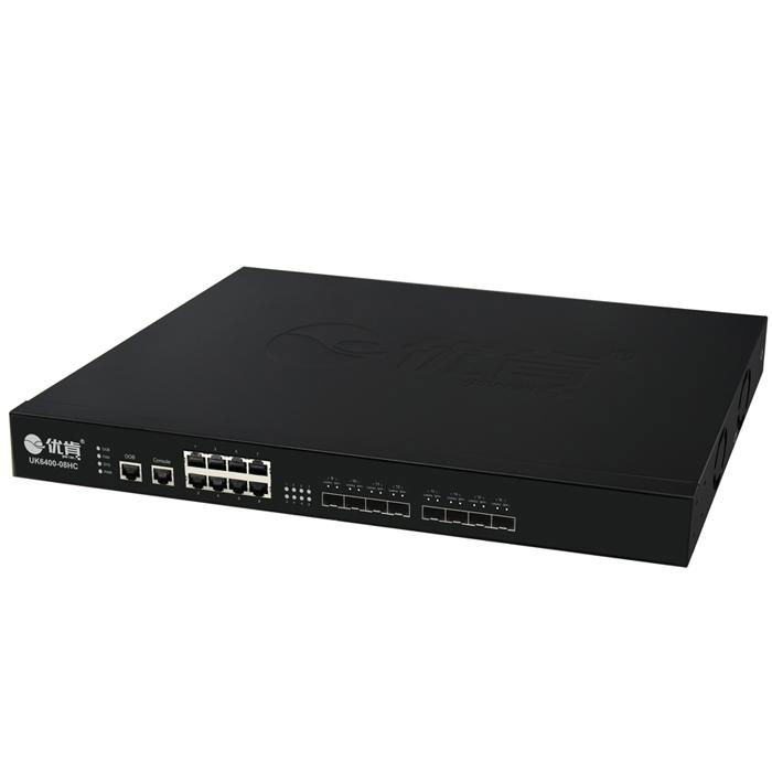 computer Hardware Telnet 8 10, 000M fiber optical ports data transfer switch