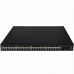certificated auto-negotiation 2 10gigabyte and 48 gigabyte router switch