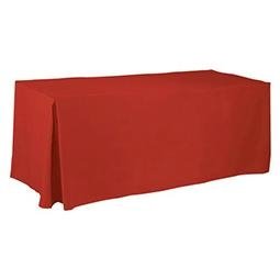 100% polyester table cover for trade show and promotion events 2