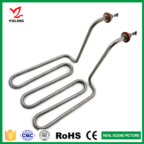 Electric stainless steel immersion tubular heater heating element for