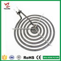 5 RINGS Tubular heater element for stove