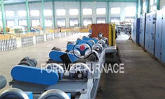 Induction heating steel pipe furnace