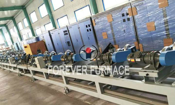 Induction heating steel pipe furnace 2