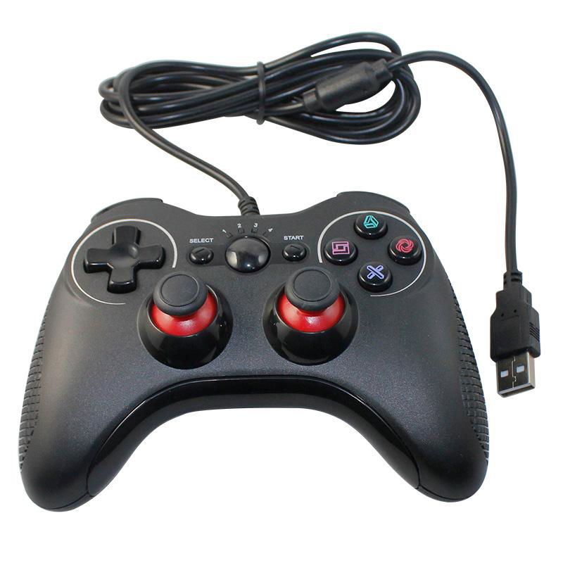 NYGACN尼嘉USB安卓电脑PS3有线游戏手柄厂家定制 4
