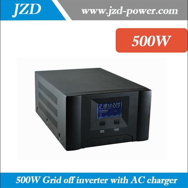 500W 12VDC to 220VAC 50HZ Solar Grid off Inverter with Pure sine Wave 