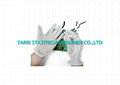 Non Slip Anti Static Gloves ESD Dotted Glove Lightweight 10mm Strip Line