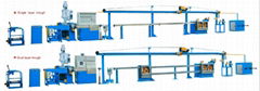 Jacket sheath extrusion line