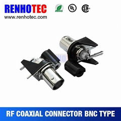  rf coaxial connector straight jack bulkhead for cctv camera moniter