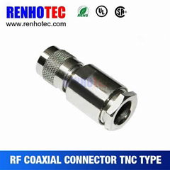 crimp tnc connector electrical male plug connector RG58/59 Connector