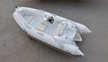 Liya luxury rib boat fiberglass inflatable boat 1