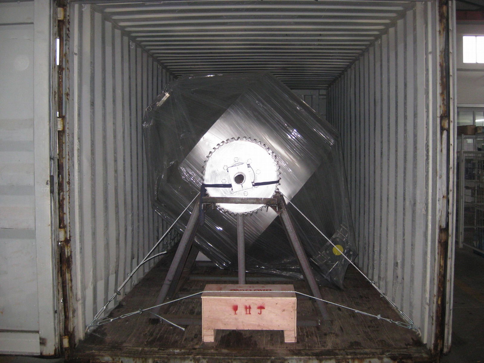 Glass-lined Double Cone Rotary Vacuum dryer 2