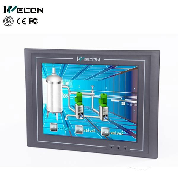 10.4 inch PI-8104 advanced industrial touch screen with scada