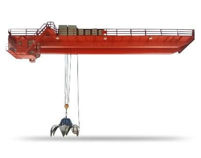 Garbage Power Station Grab Bucket Overhead Crane 2