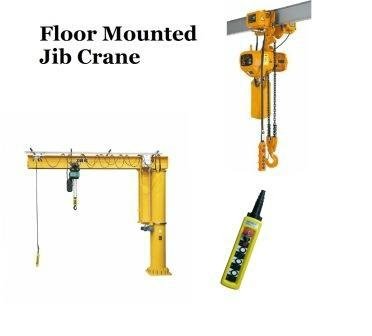 Floor mounted Jib Crane