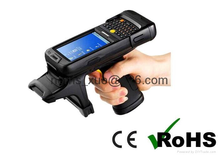 android OS system ISO18000-6C Handheld UHF RFID Reader portable inventory reader