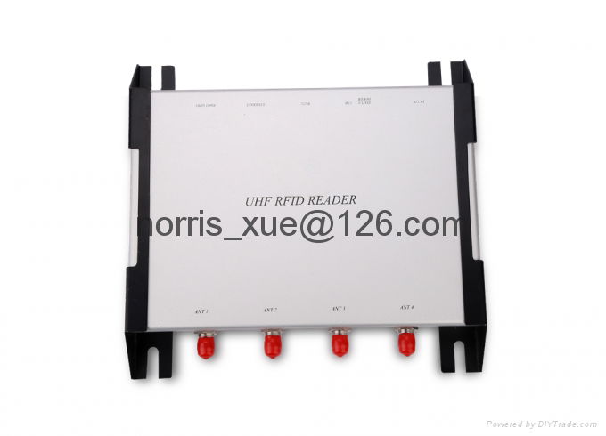 Long Distance UHF RFID reader writer with Four Port and Impinj R2000 Chip For Wa 2