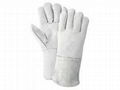 Cheap Price Split Cowhide Leather Welding Gloves With Full Lining